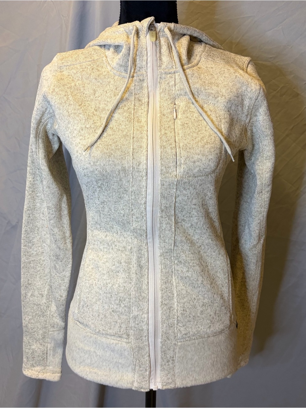 Avia Heather Grey Zip Up Jacket | Size S